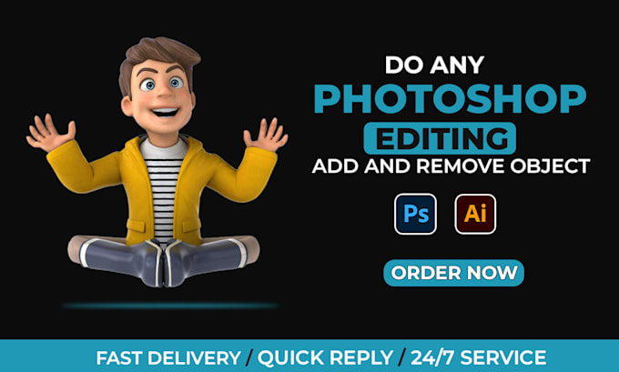 Gig Preview - Do pro screenshot, documents and image editing in photoshop