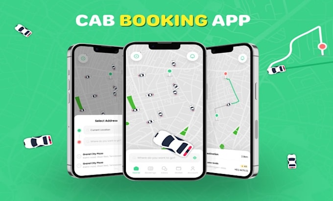 Bestseller - develop taxi booking app, cab taxi map, cap app like uber