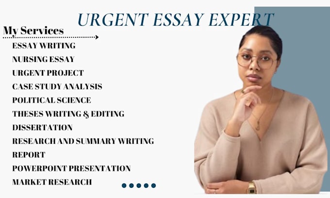 Gig Preview - Do urgent essay writing as an essay writer