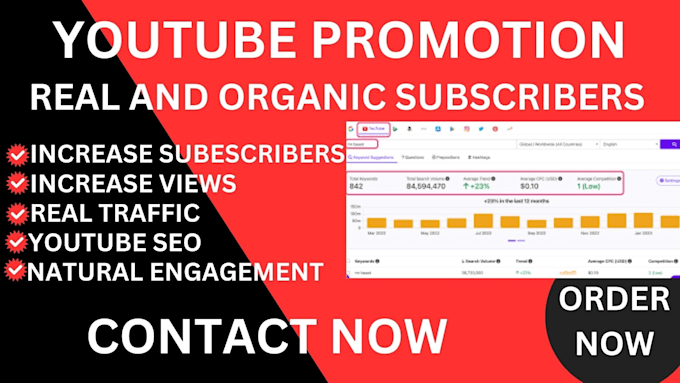 Bestseller - do organic youtube promotion upload of video account setup