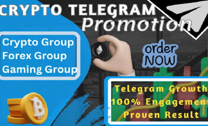 Gig Preview - Boost your telegram channel or group to reach targeted audience, subscribers