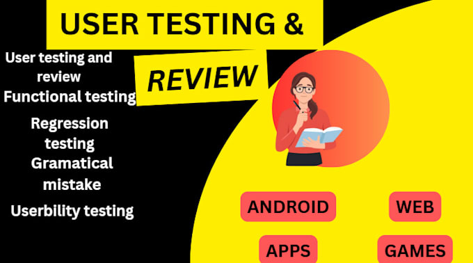 Gig Preview - Record a usability test and review of your website or app