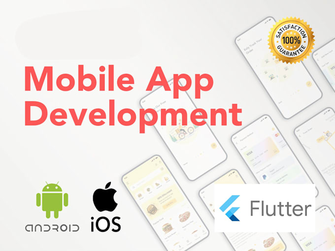 Gig Preview - Do mobile app development for ios and android with flutter