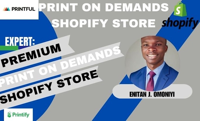 Bestseller - create premium print on demand store, shopify dropshipping print on demand