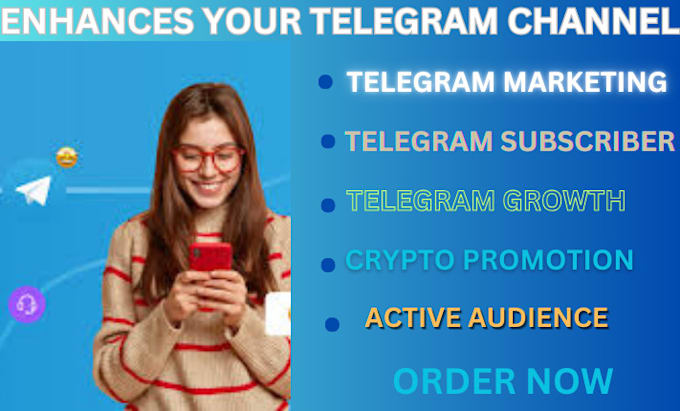 Bestseller - do telegram promotion, crypto promotion, crypto telegram active audience