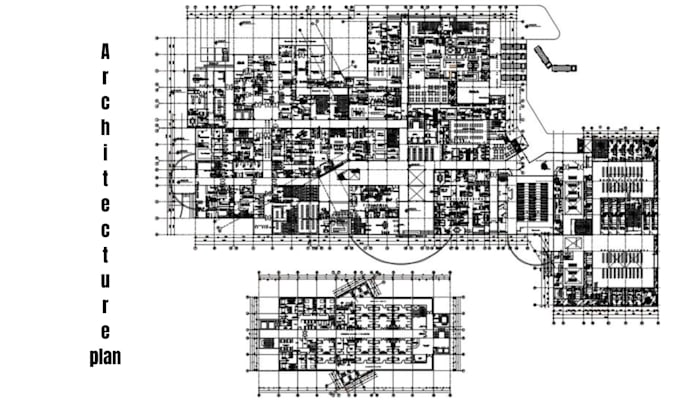 Gig Preview - Architecture plan for hospitals, real estate, airbnb, furniture, and cad drawing