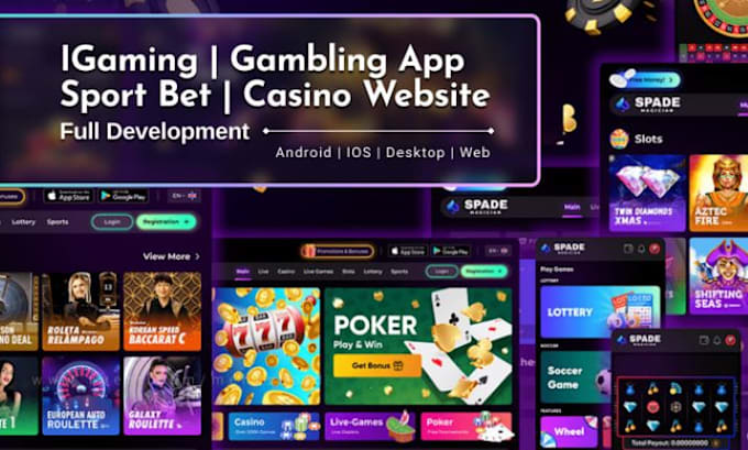 Gig Preview - Develop crypto crash game,slot, chess game, 8 ball pool igaming bet website