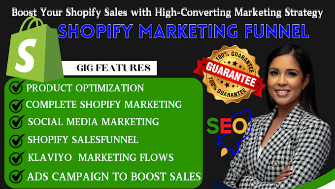 Bestseller - promote shopify store , sales funnel or shopify marketing to boost sales