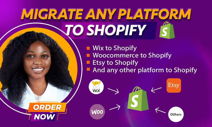 Bestseller - migrate wordpress to shopify, shopify migration or wix website to shopify