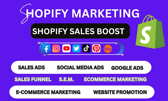 Bestseller - do shopify store promotion boost shopify sales dropshipping ecommerce marketing