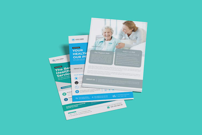 Bestseller - design creative medical flyers healthcare homecare dental pharmacy design