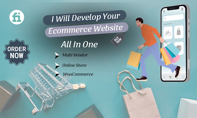 Gig Preview - Design an ecommerce website with woocommerce multi vendor online store