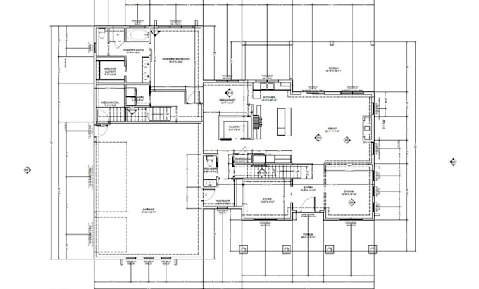 Bestseller - draw architectural floor plan, site plan, adu garage permit, structural plan