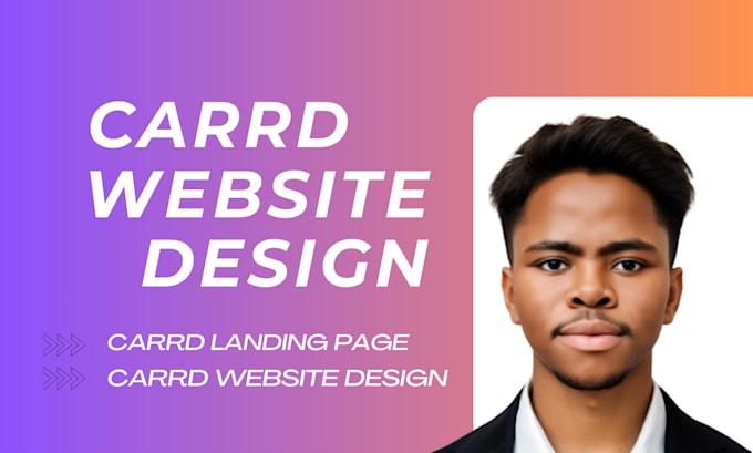 Bestseller - design a minimalistic carrd website, redesign carrd website, carrd landing page