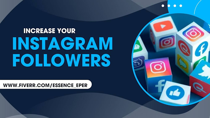 Gig Preview - Boost your instagram, facebook and tiktok followers grow social media account