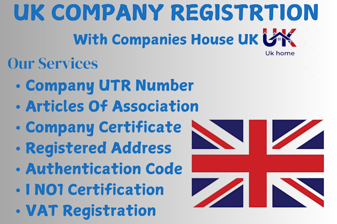 Bestseller - do UK company registration with office address