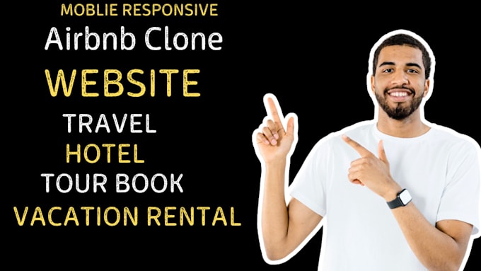 Bestseller - create hotel website tour vacation rental hotel booking website airbnb website