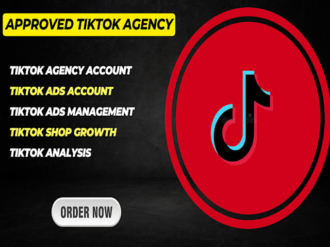 Gig Preview - Create approved tiktok ads agency account for any targeted country