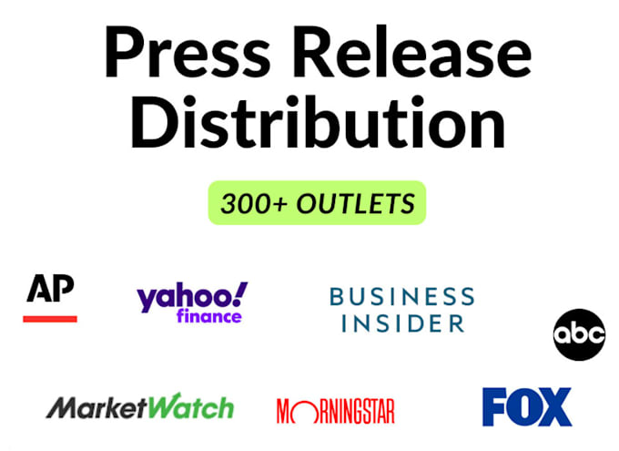 Gig Preview - Do press release, pr distribution, yahoo finance yahoo press release