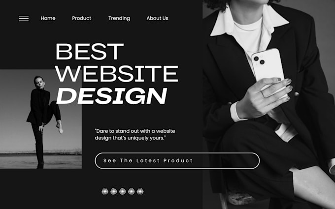 Bestseller - create design redesign develop website for you