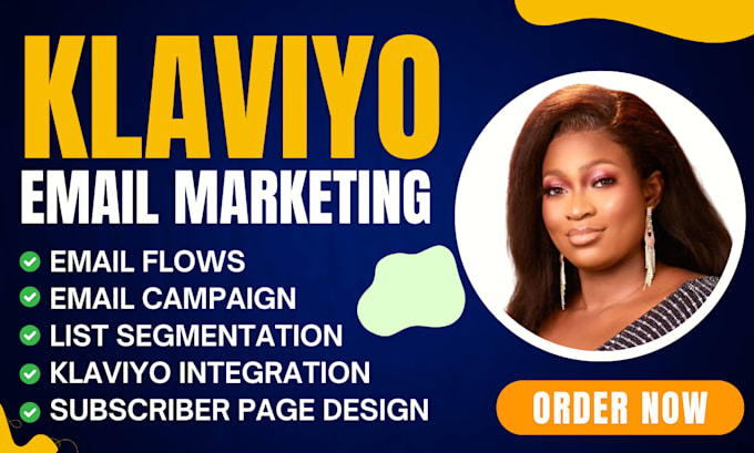 Gig Preview - Klaviyo email marketing email automated flow automation campaign lead generation