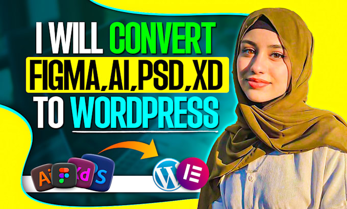 Gig Preview - Convert figma to wordpress, figma to elementor pro and PSD to wordpress