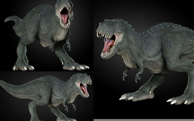 Gig Preview - Sculpt 3d animal model 3d dog 3d dinosaur dragon zbrush creature 3d printing stl