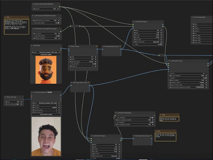 Gig Preview - Create custom comfyui workflow for stable diffusion ai image generation