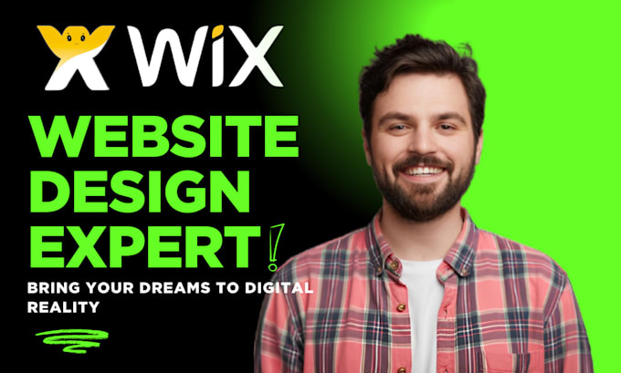 Gig Preview - Design custom wix website, wix booking, professional modern wix website