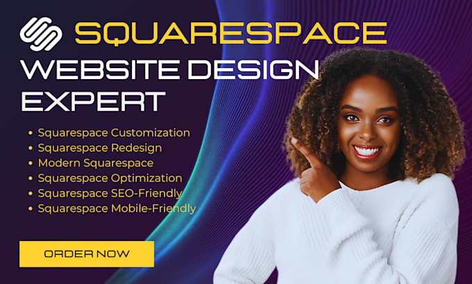 Gig Preview - Design squarespace website, squarespace website redesign squarespace migration