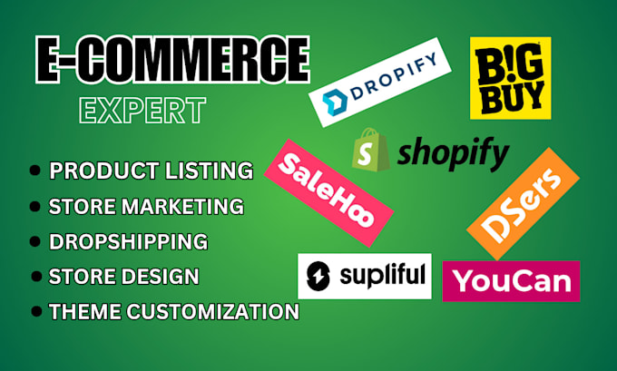 Bestseller - shopify store design, supliful, bigbuy, dsers, youcan, vidaxl, dropify, salehoo