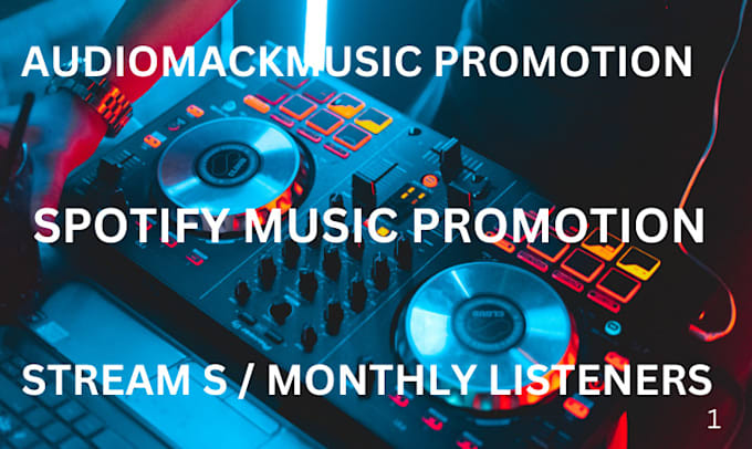 Bestseller - organic spotify music promotion music growth monthly listener spotify ads