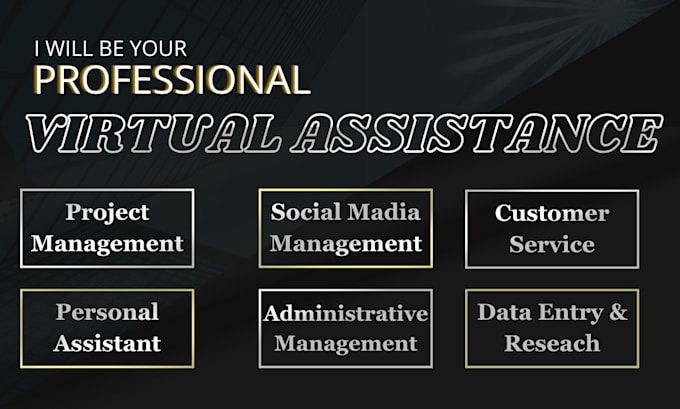 Bestseller - be your personal virtual assistant and administrative secretary