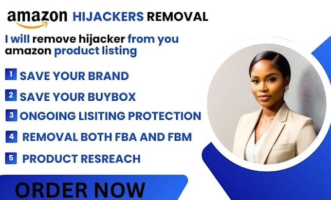 Gig Preview - Amazon hijacker remove hijacker fba hijacker fmb hijacker amazon store