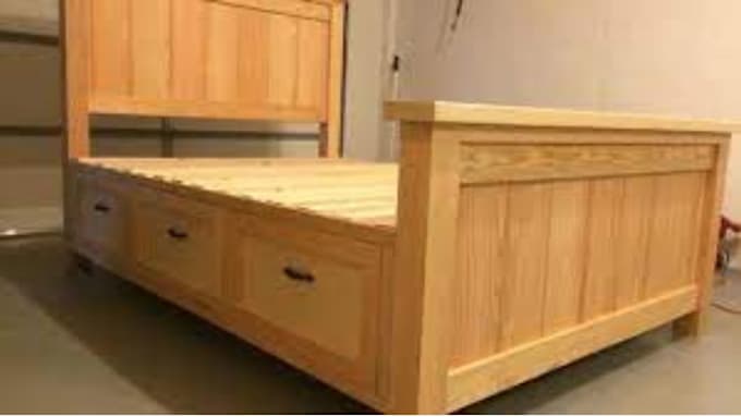 Gig Preview - Custom furniture design woodworking plans for DIY wooden project