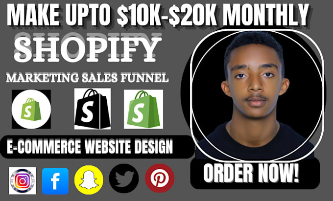 Bestseller - boost shopify sales with a powerful marketing sales funnel and facebook ads