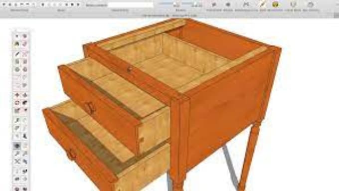 Gig Preview - Draw and model your furniture and woodworking projects