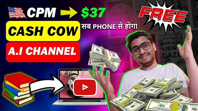 Gig Preview - Create high quality faceless cash cow youtube automation video and top 10 video