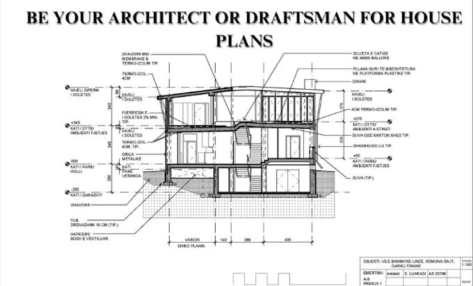 Gig Preview - Be your architect or draftsman for house plans and commercial architecture