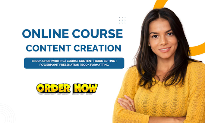 Bestseller - create online course content training manual course curriculum course creation