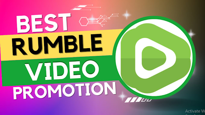 Gig Preview - Do superfast organic rumble video promotion to get more view from real audience