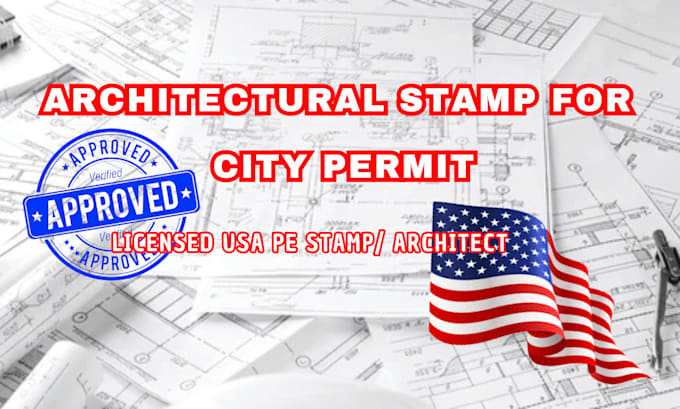 Bestseller - pe stamp and seal your architectural drawings, floor plan city permit in USA