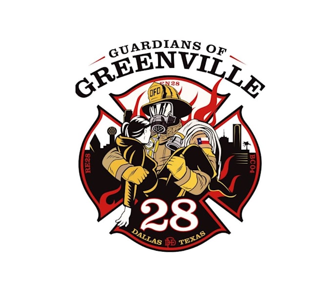 Gig Preview - Design high quality firefighter logo with unlimited revision