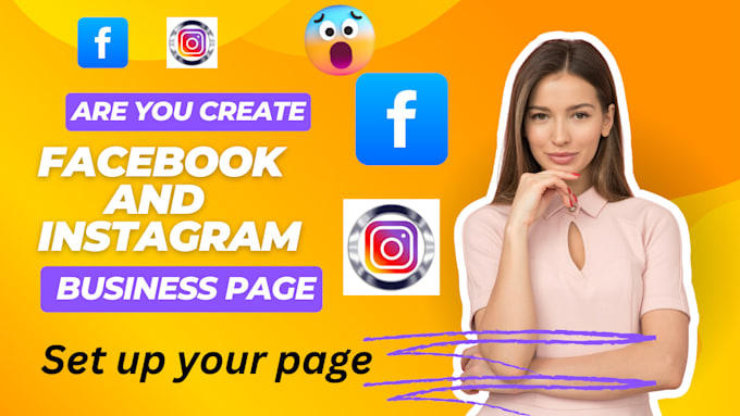 Gig Preview - Expert facebook and instagram business page creation