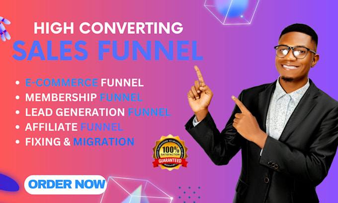 Bestseller - build sales funnel on gohighlevel ghl clickfunnels 2 0 systeme io kajabi expert