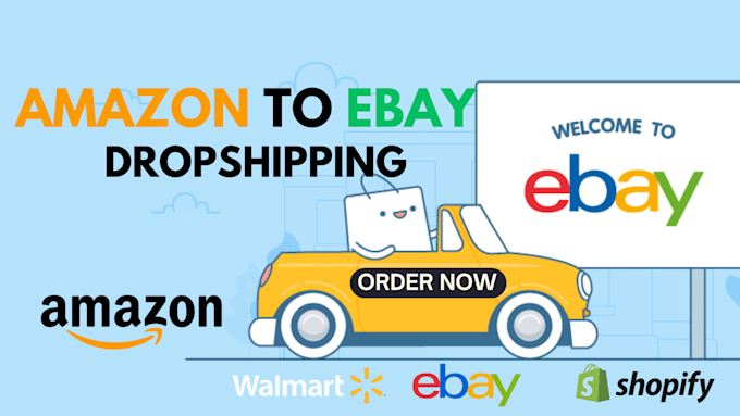 Gig Preview - Do amazon walmart to ebay drop shipping or shopify trending listings