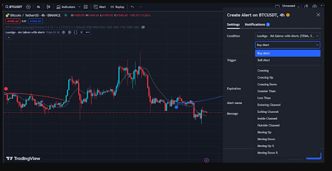 Bestseller - develop tradingview alerts on binance, bybit, mexc, kucoin gateio