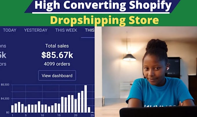 Bestseller - setup automated dropshipping shopify store website