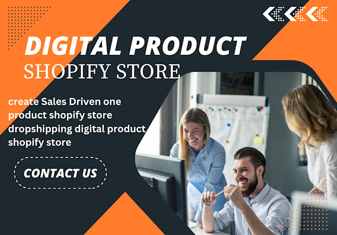 Bestseller - create one product shopify store dropshipping digital product shopify store