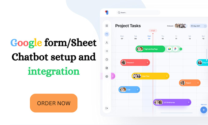 Bestseller - create ai chatbot to collect data via google form and store in go0gle sheet